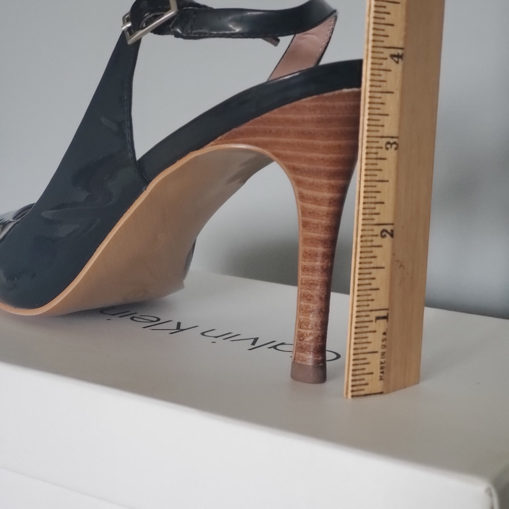 Calvin Klein Reeda Patent Slingback - Picture 4 of 5